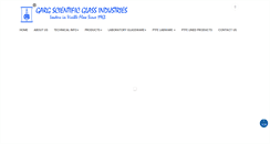 Desktop Screenshot of gargscientific.com